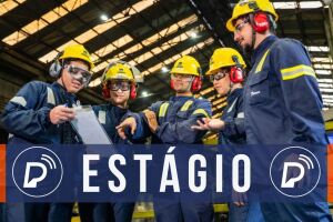 Est&aacute;gio na Gerdau. 