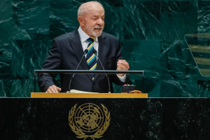 Lula em discurso na ONU