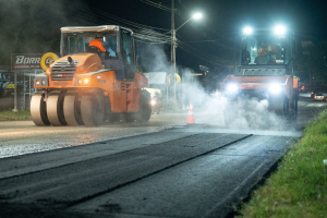 Obras urbanas em Paulista