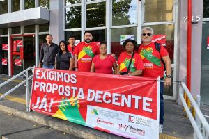 A deflagra&ccedil;&atilde;o da greve na Caixa recebeu o apoio de 75,88% dos empregados.
