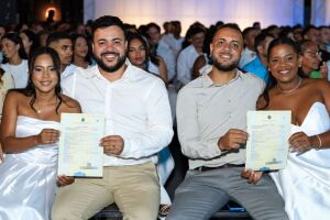 Casamento comunit&aacute;rio em Petrolina.