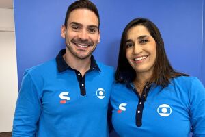 Campe&otilde;es ol&iacute;mpicos Daniele Hyp&oacute;lito e Arthur Zanetti.