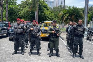 924 agentes das for&ccedil;as de seguran&ccedil;a comp&otilde;em aparato para N&aacute;utico x Sport.
