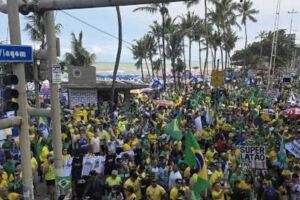 Manifesta&ccedil;&atilde;o no Recife.