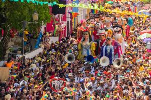 Carnaval nas ruas de Olinda