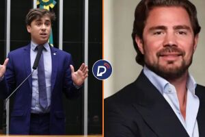 Nikolas Ferreira e Daniel Vorcaro.