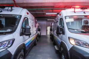 Novas ambul&acirc;ncias para munic&iacute;pios.