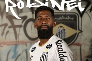 Rodinei assina contrato com o Santos at&eacute; o fim de 2027.