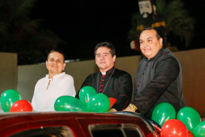 Prefeita Elcione recebe Arcebispo Dom Paulo Jackson em Igarassu 