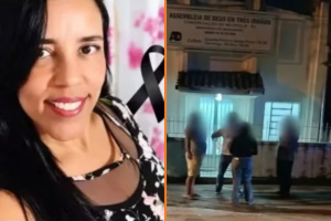 Mulher &eacute; assassinada dentro da igreja por ex-companheiro