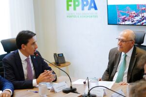  Silvio Costa Filho com o vice-presidente Geraldo Alckmin.