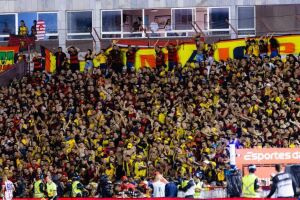Torcida do Sport nos Aflitos durante a final do Pernambucano.