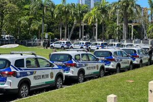 Novas viaturas entregues pelo Governo de Pernambuco &agrave; Pol&iacute;cia Militar e C&iacute;vil