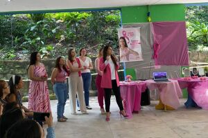 Olinda abre programa&ccedil;&atilde;o do Outubro Rosa com orienta&ccedil;&otilde;es sobre c&acirc;ncer de mama e cuidados com a sa&uacute;de.