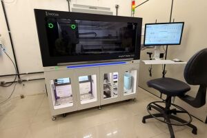 Lacen-PE avalia tecnologia brasileira para diagn&oacute;stico do HPV com capacidade de 960 amostras por turno.