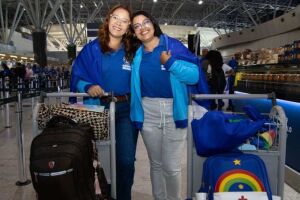 Estudantes do Programa Ganhe o Mundo.