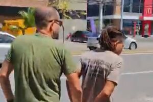 Homem preso suspeito de importuna&ccedil;&atilde;o sexual.