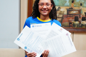 Estudante cearense, Rute Silva de 17 anos