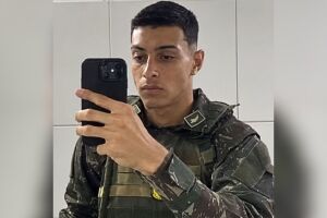 Pedro Gabriel Bezerra, de 20 anos, estava de servi&ccedil;o no 7&ordm; Dep&oacute;sito de Suprimento, no bairro do Cabanga.