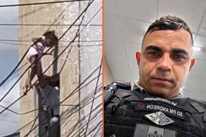 O soldado Andr&eacute;on Bezerra da Silva estava a caminho de casa depois de cumprir um plant&atilde;o de 24 horas.