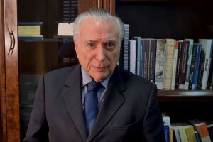 Michel Temer declara apoio a Fl&aacute;vio Bolsonaro no 2&ordm; turno das Elei&ccedil;&otilde;es 2026.