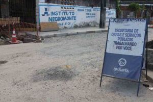 Obra em Paulista.