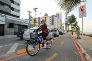 Ciclofaixa em Olinda