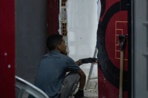 Sport est&aacute; construindo sala de imprensa para equipe visitante.