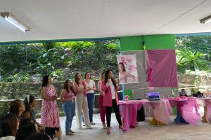 Abertura da campanha Outubro Rosa em Olinda