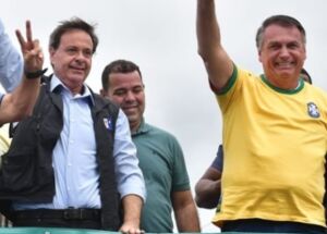 Gilson Machado e Jair Bolsonaro.