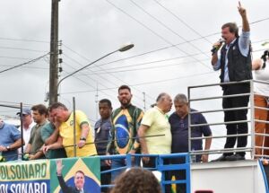 Gilson Macahdo em evento com Bolsonaro.