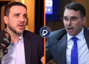 Presidente do MBL chama Fl&aacute;vio Bolsonaro de "ladr&atilde;o vagabundo" e amea&ccedil;a: "Tra&iacute;ra tem que morrer"