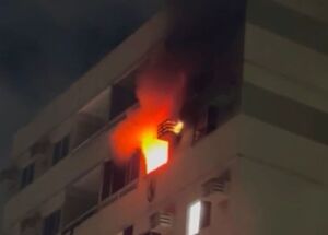 Inc&ecirc;ndio em apartamento de condom&iacute;nio, no Centro de Paulista.