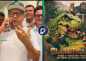 Presidente do Sousa tira onda e celebra classifica&ccedil;&atilde;o na Copa do Brasil.