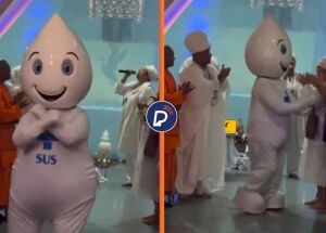 "Seu Z&eacute; Gotinha": entenda por que o mascotinho do SUS foi visto em um terreiro de candombl&eacute;