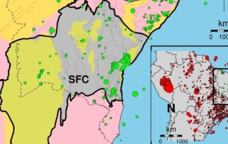 Estudo revela ameaça de terremotos na região do nordeste brasileiro.