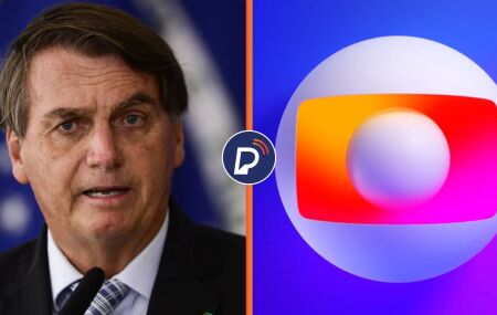 "Vocês não têm a coragem ou a dignidade de me convidar para duas horas ao vivo?", questiona Bolsonaro a Rede Globo.