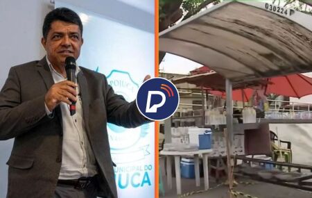 Deoclécio apresenta projeto para evitar novos casos de choques em postes de metal, Montagem: Portal de Prefeitura