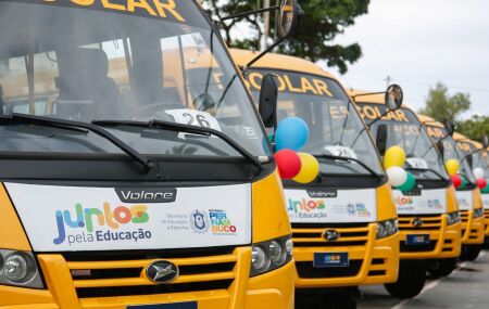 Em PERNAMBUCO, TCE vai testar veículos de transporte escolar públicos.