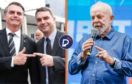 Flávio Bolsonaro diz que: "Bolsonaro é mito, o Lula é um impostor".