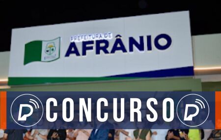 Concurso pú blico da Prefeitura Municipal de Afrânio.