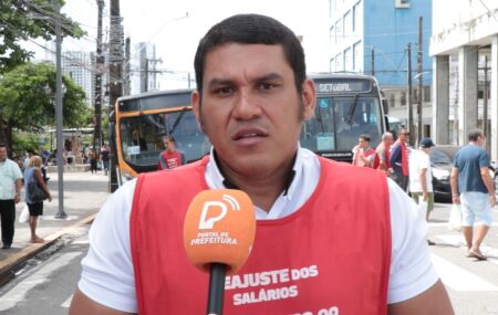 Aldo Lima, presidente do Sindicato dos Rodoviários de Pernambuco.