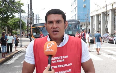 Aldo Lima, presidente do Sindicato dos Rodoviários de Pernambuco.