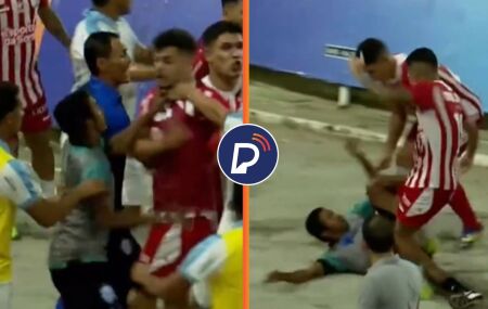 Náutico: empate com o CSA é marcado por briga generalizada e agressão a gandula.