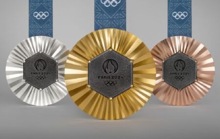 Medalhas dos Jogos Olímpicos de Paris-2024.