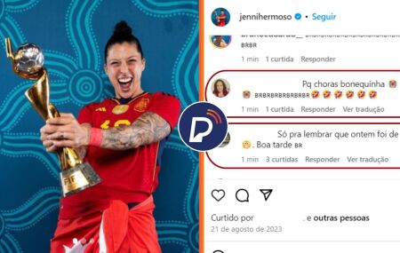 Jogadora ESPANHOLA tem redes sociais invadidas por brasileiros após dizer que seleção brasileira 'não joga bola'.