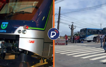 GREVE DOS ÔNIBUS: Metrô do RECIFE funciona normalmente, garante CBTU.