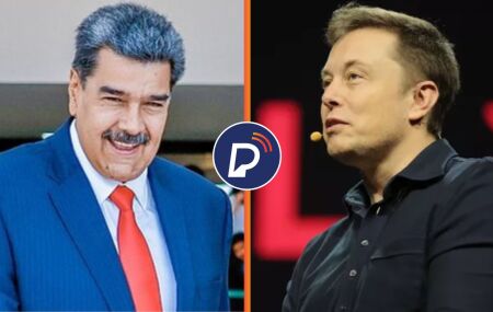 Nicolás Maduro e Elon Musk.