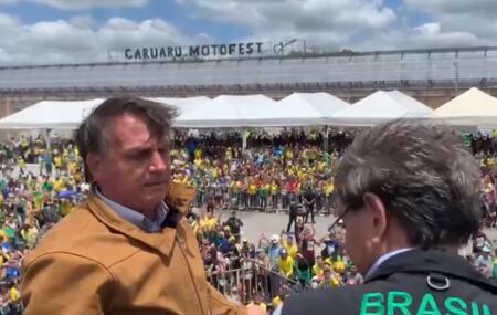 Bolsonaro em Caruaru.