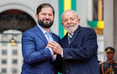 Presidente Lula e Presidente Gabriel Boric.